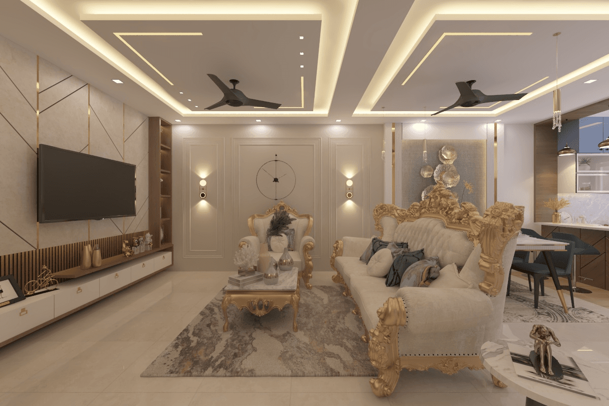 eclectic-living-room-with-royal-touch